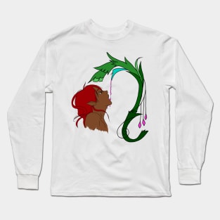 Copy of Elf drinking from a flower Long Sleeve T-Shirt